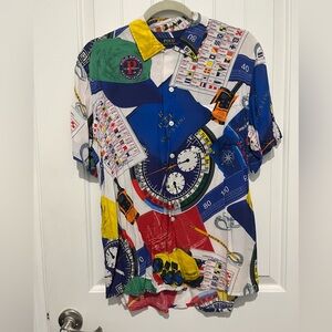 Ralph Lauren Multicolor Graphic Men's Shirt